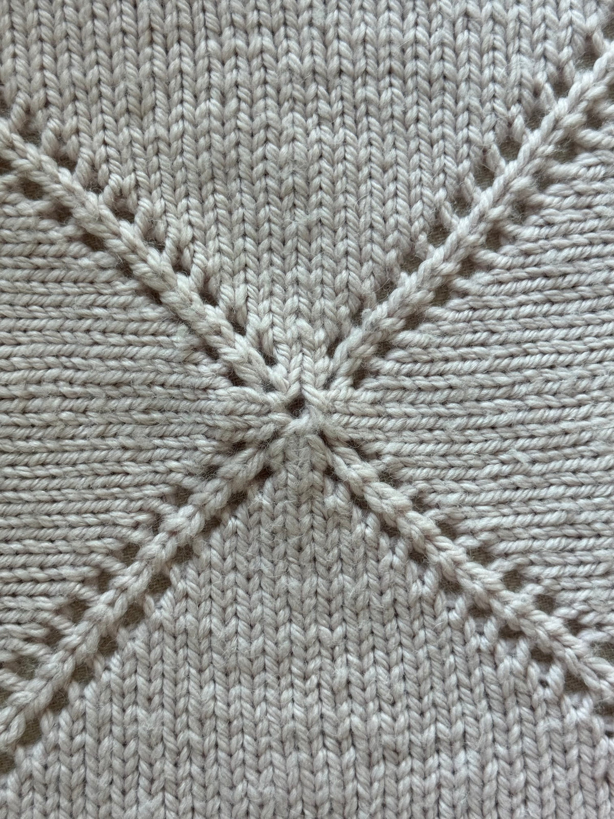mini purl blanket kit