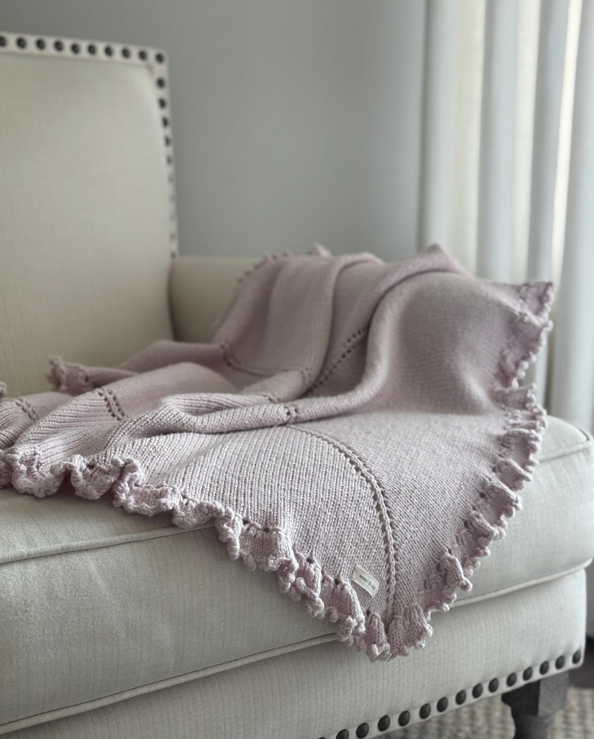 mini purl blanket kit