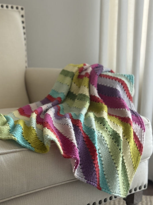 fruit stripes blanket kit
