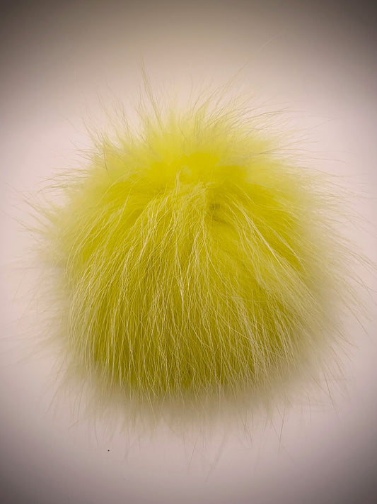 light yellow XL Pom - carded