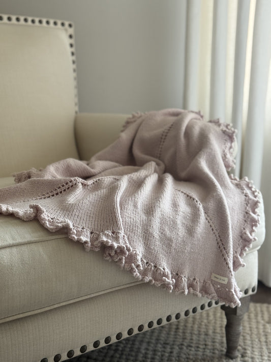 mini purl blanket kit