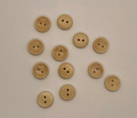 basic - light buttons - 1/2" (12.5mm)