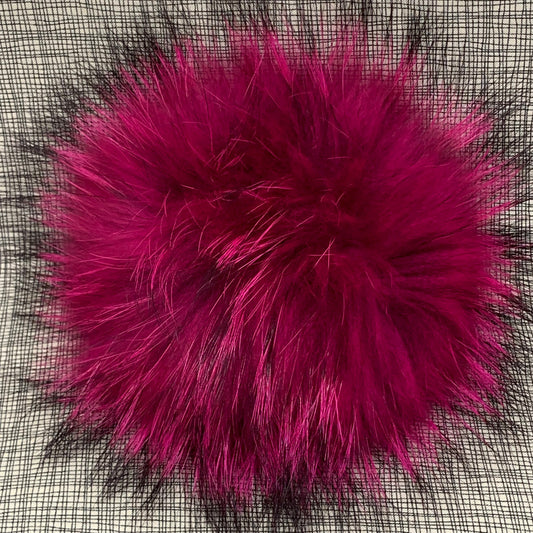 hot pink XL Pom - carded